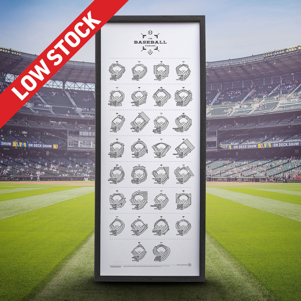 The Baseball Stadium Register Print