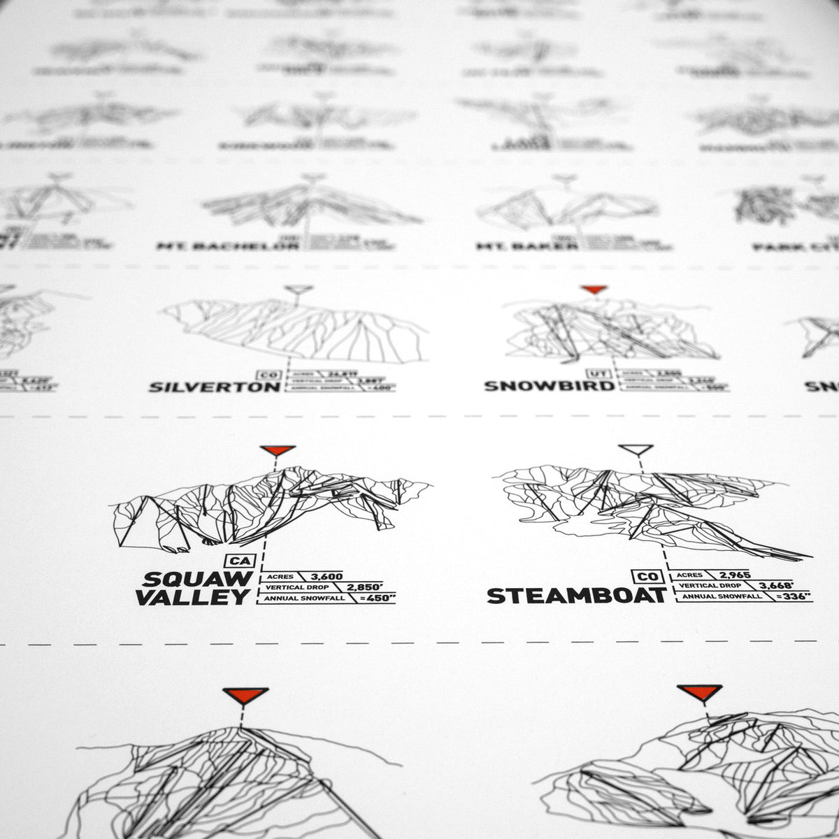 The Ski Register Print WANDERWIDE